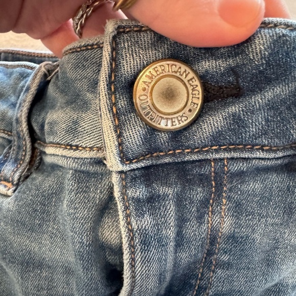 American Eagle Outfitters Dark Blue Skinny Jeans - Picture 5 of 7